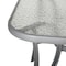 Flash Furniture Tory 35in. x 59in. Rect Patio Tbl w/Tempered Glass Top w/Umbrella Hole and Steel Tube Frame in Slvr TLH-SC-094L-SV-GG - alternate 4